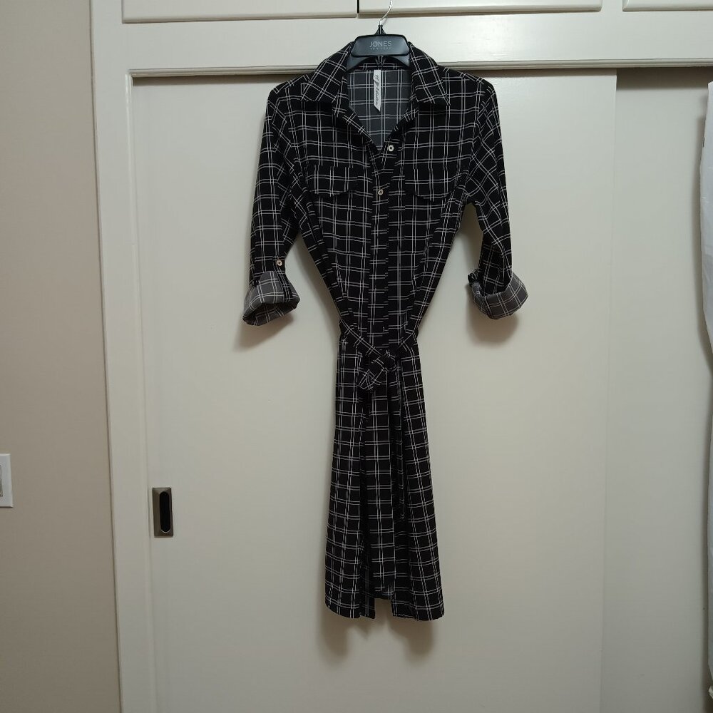 Black & White Work Dress, size M